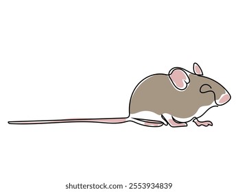 Mice form continuous lines and can edit the lines later.