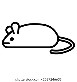 mice icon Simple thin line stroke