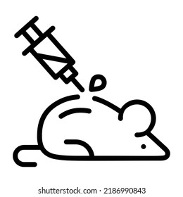 A mice test line vector download 