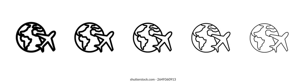 MICE tourism icon Flat design on isolated background