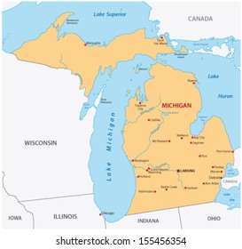 Michigan Map