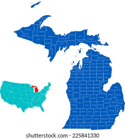 Michigan Map