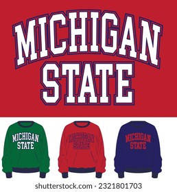 michigan state varsity graphic design college