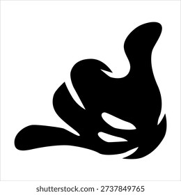 Mickey mouse hand illustration design posing metal, suitable for logo and design elements