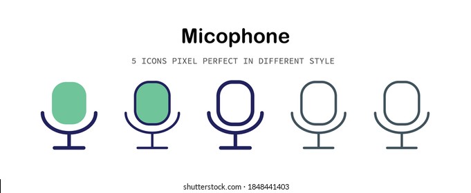 Micophone Pixel-perfekte Icon für Design-Arbeiten wie Website, Anwendung, Infografik, Buch, Magazin, Präsentation, Poster, Siebdruck.