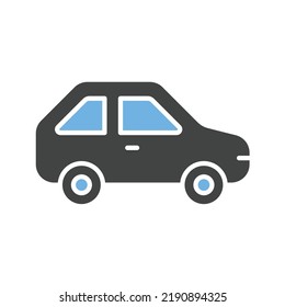 Micro car icon vector image. Can also be used for Vehicles. Suitable for mobile apps, web apps and print media.