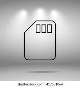 micro card icon