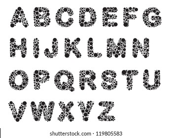 Dot Font High Res Stock Images Shutterstock