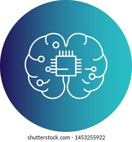 Micro mind icon for your project
