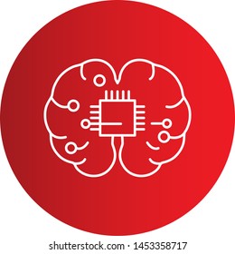 Micro mind icon for your project
