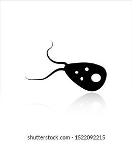 Micro organism icon vector design. Bacteria icon