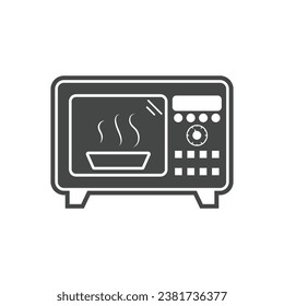 Micro oven icon . Vector illustration 10 Eps . Simple micro oven icon . 