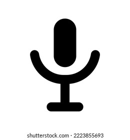 Micro phone icon.voice (vector illustration)