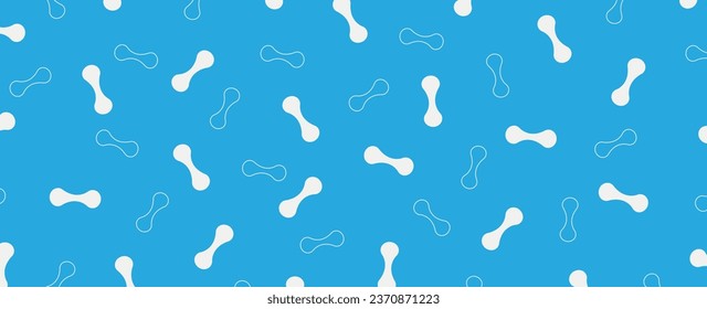 Micro probiotic microorganism, science background. Medicine and treatment. 