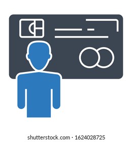 Micro and Retail Financing on White background, Credit Card Vector, Plastic Money Design, Small Personal Loans on White Background