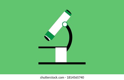 Micro Scope Vector Or Illustration