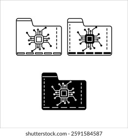 Micro SD icon symbol vector illustration