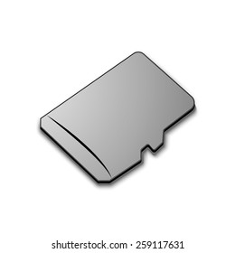 Micro SD memory card