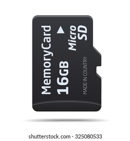 Micro SD memory card