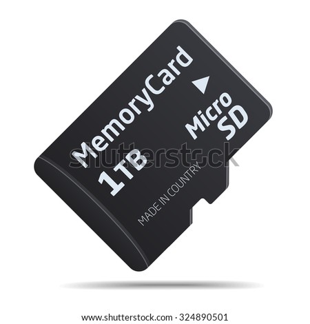 Micro SD memory card