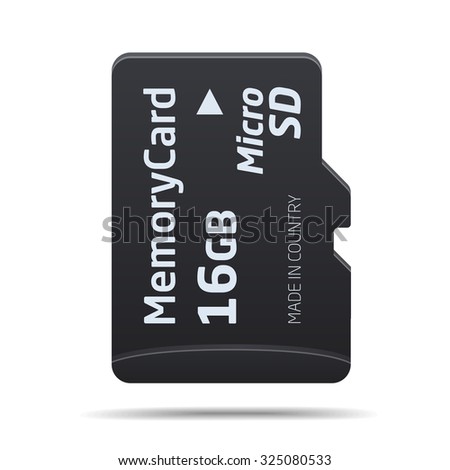 Micro SD memory card