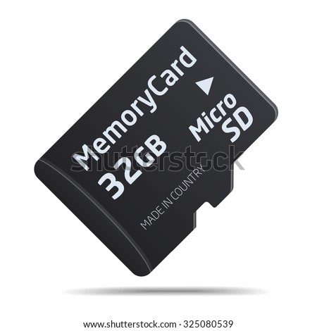 Micro SD memory card