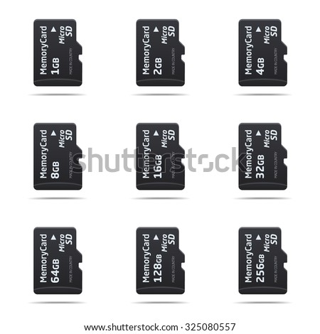 Micro SD memory card