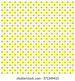 micro star pattern yellow