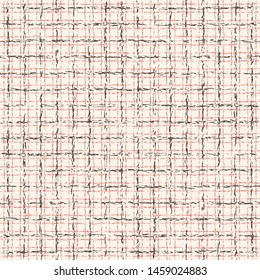 Micro Windowpane Check. Seamless Pattern.