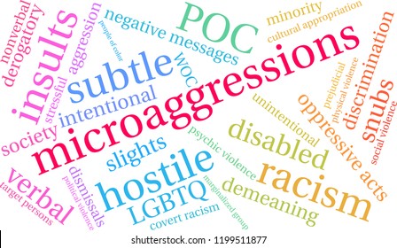 Microaggressions Images, Stock Photos & Vectors | Shutterstock