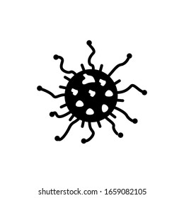 microbe, icono de la bacteria,Icono del virus Corona vectores 10
