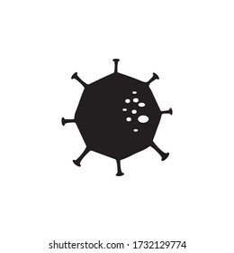 Microbe Icon In Trendy Design Vector Eps 10