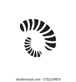 Microbe Icon In Trendy Design Vector Eps 10