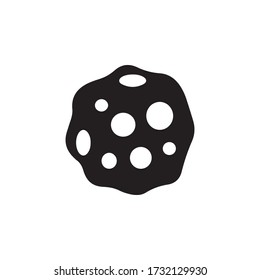 Icono De Microbe En El Vector De Diseño De Moda Eps 10