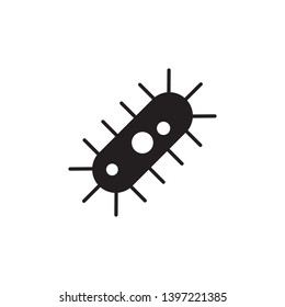 microbe, virus icon vector template