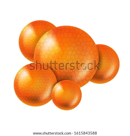 Microbiological Bacterium Sarcina Cocci Vector. Coccus Cells Bacterium Or Archaeon Spherical, Ovoid Or Generally Round Shape. Microbiology Concept Template Realistic 3d Illustration Stock photo © 