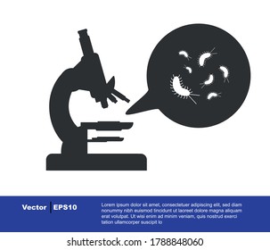 Microbiological examinations in the microscope. Login screens for websites and mobile apps.
