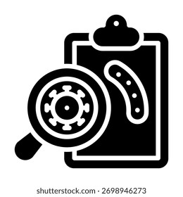 Elemento De Icono De Microbiología Para Diseño Y Vector