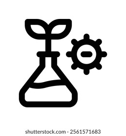 microbiology icon. vector line icon for your website, mobile, presentation, and logo design.