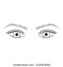 Beautiful Microblading Eyebrows Images, Stock Photos & Vectors ...