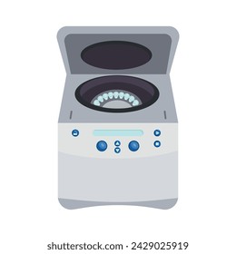 Microcentrifuge science laboratory vector illustration graphic icon symbol