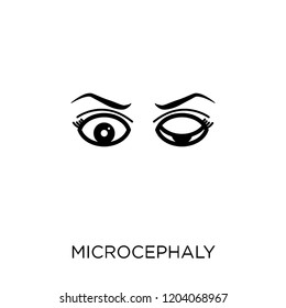 Microcephaly icon. Microcephaly symbol design from Diseases collection. Simple element vector illustration on white background.