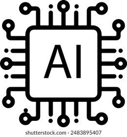 Microchip Artificial Intelligence for personal and commercial use 