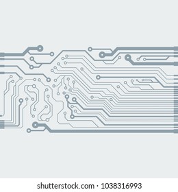 Microchip background. EPS10 vector
