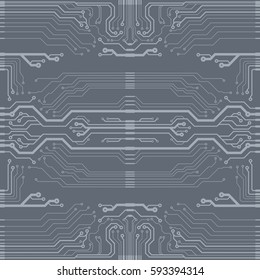 Microchip background vector illustration. Vector wallpaper