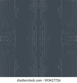 Microchip background vector illustration. Vector wallpaper