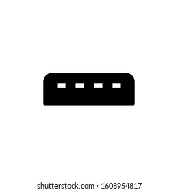 microchip icon black and white