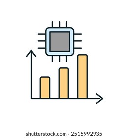 Microchip increasing performance on a growing chart