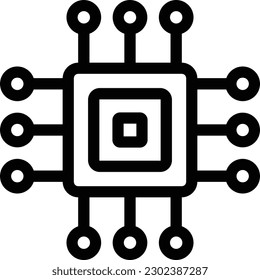 microchip microprocessor cpu chip core 