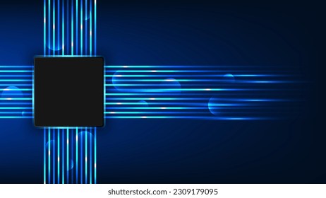 Microchip technology background Like the brain and nerve centers of electronic devices. Wait for commands and process them forward to the circuit. and exists in electronic devices